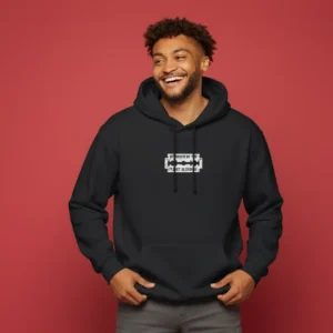 Men black peaky blinders inspired hoodie