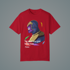 Avengers Thanos quote Tshirt