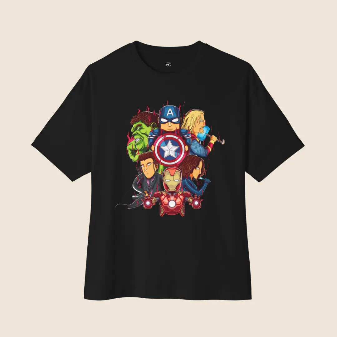The Avengers Dropshoulder T-shirt