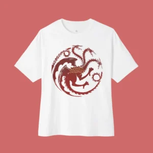 Game Of Thrones Inspired  Dropshoulder T-shirt 5.0
