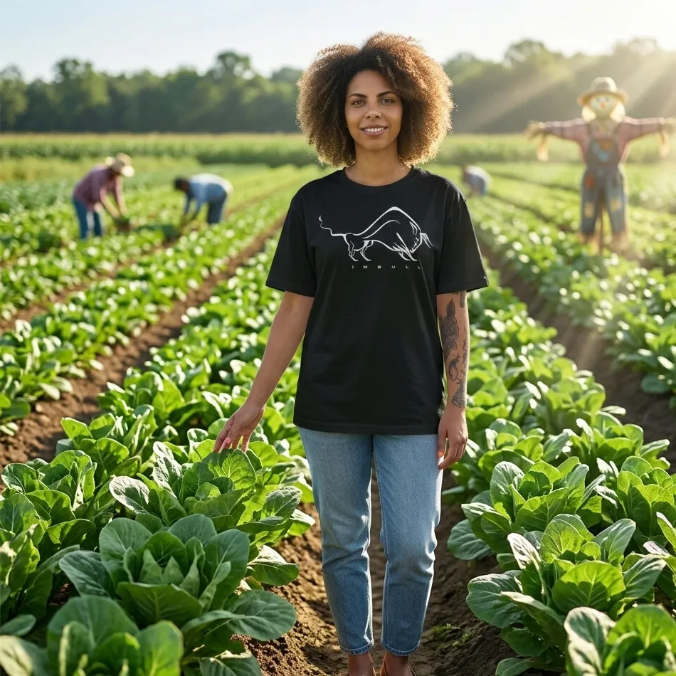 Bull Inspired Black Oversized T-Shirt – Bull Graphic - Image 4