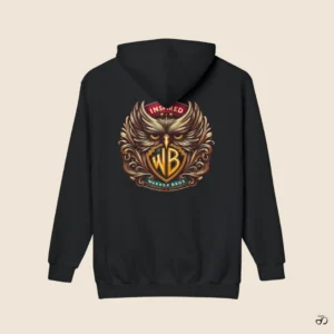Warner Bros logo Inspired Hoodie