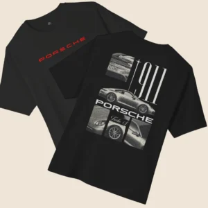 Porshe 911 Inspired Design  Dropshoulder T-shirt