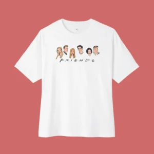 Friends Inspired Dropshoulder White 2.0 T-shirt