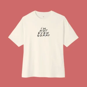 Joey Friends Dropshoulder Beige T-shirt  3