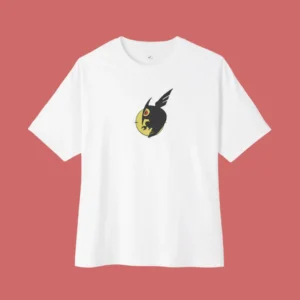 Anime 10.0 Dropshoulder White T-shirt