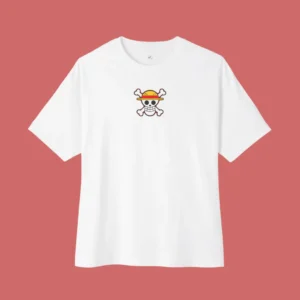 Anime 11.0 Dropshoulder White T-shirt