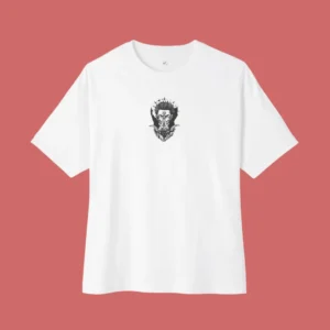 Anime 12.0 Dropshoulder White T-shirt