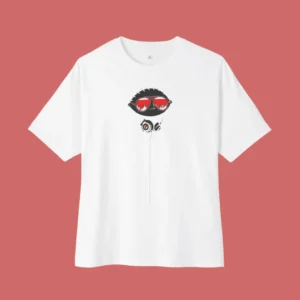 Simpsons Dropshoulder White T-shirt