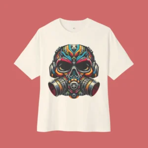 Skull 8.0 - Dropshoulder Beige T-shirt