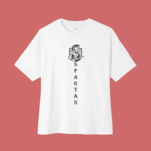 Spartans 1.0 Dropshoulder White T-shirt