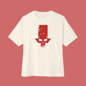 Skull 1.0 - Dropshoulder T-shirt Beige