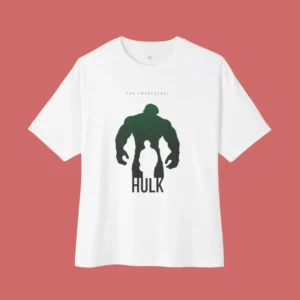 The Green Avenger Dropshoulder T-shirt White