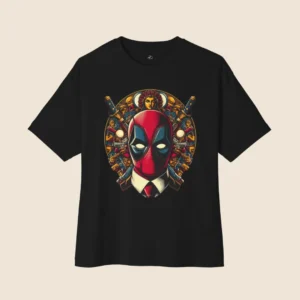 Maximum Effort Deadpool  Dropshoulder T-shirt 4.0