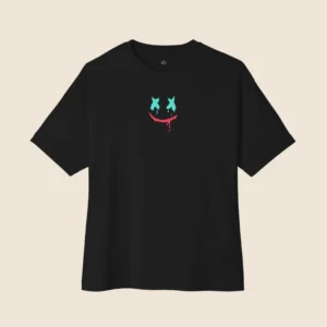 Marshmello Dropshoulder T-shirt Black