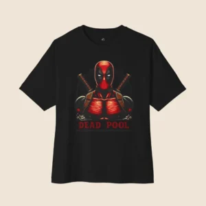 Maximum Effort Deadpool  Dropshoulder T-shirt 6.0