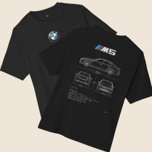 BMW M5 Inspired Design  Dropshoulder T-shirt