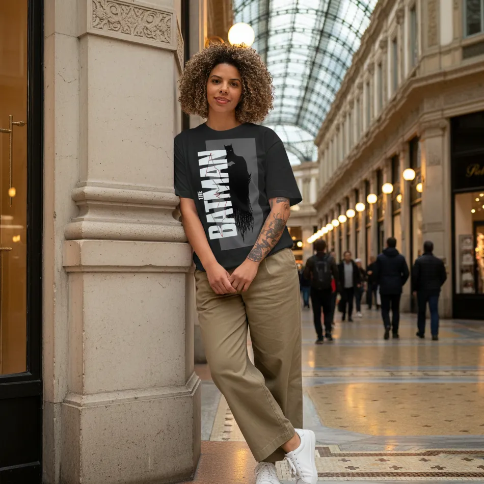 Batman Inspired Dropshoulder T-shirt 2.0 - Image 6