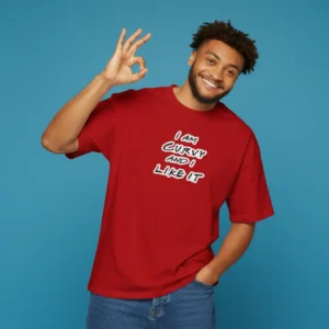 Joey Friends Dropshoulder Red T-shirt  1