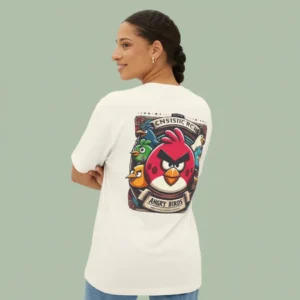 Angry Birds 9.0  Dropshoulder T-shirt