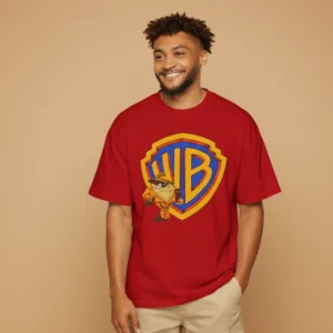 Looney Toons 3.0 Dropshoulder T-shirt Red