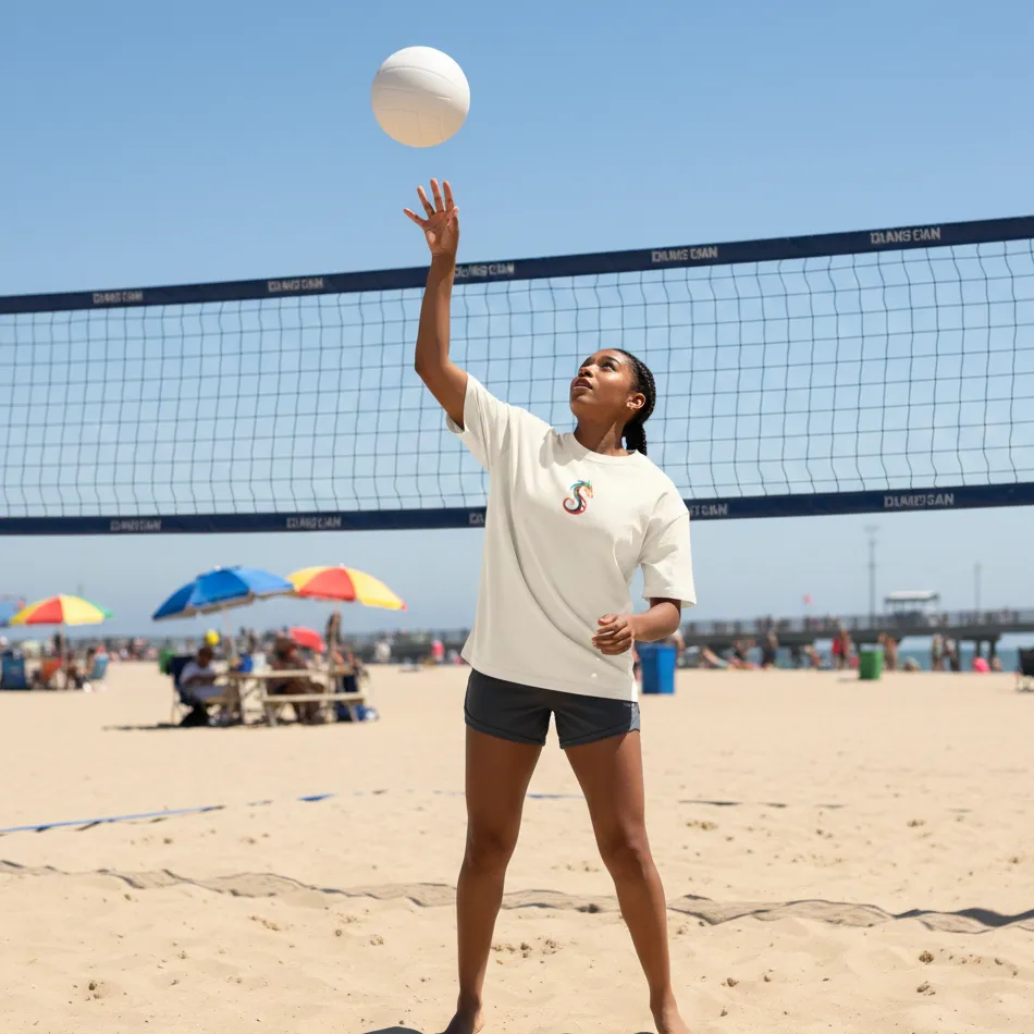 Dragon Logo Dropshoulder Beige T-shirt - Image 8