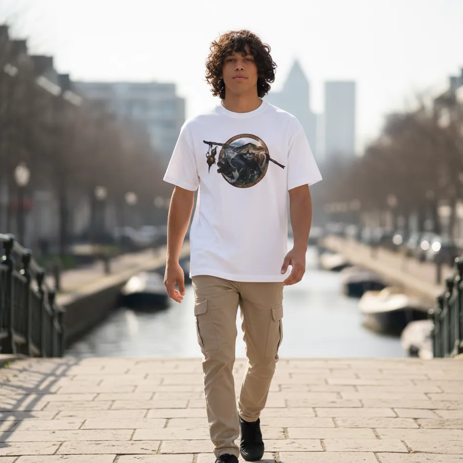 Kung Fu Panda Inspired 6.0 - Dropshoulder T-shirt - Image 3