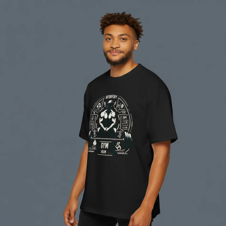 GYM Motivation -Dropshoulder T-shirt