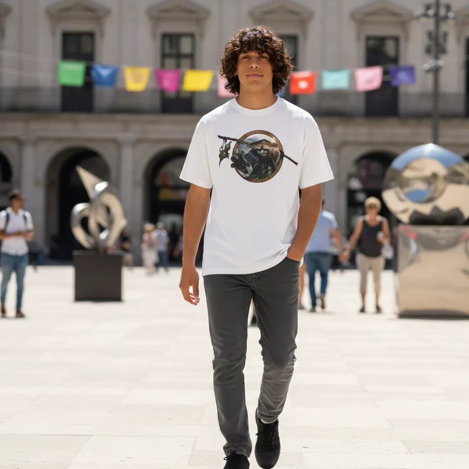 Kung Fu Panda Inspired 6.0 - Dropshoulder T-shirt - Image 6