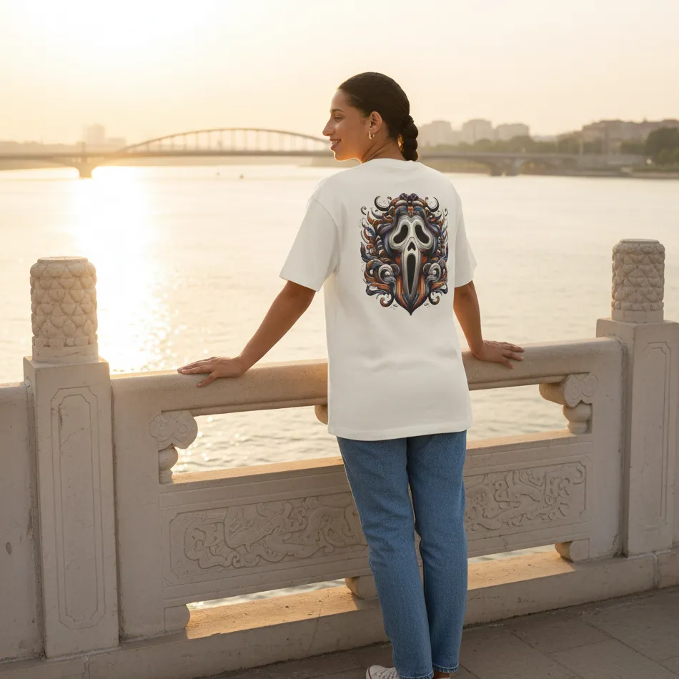 Ghost Inspired Dropshoulder T-shirt 2.0 - Image 3