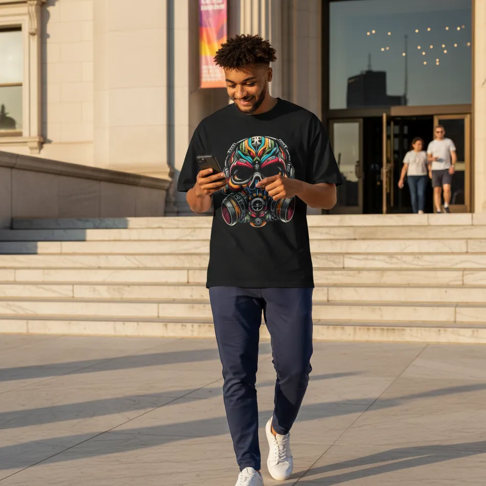 Skull 8.0 - Dropshoulder T-shirt - Image 12