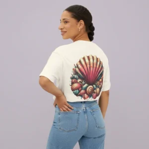 Sea Conch Shell Dropshoulder T-shirt 3.0