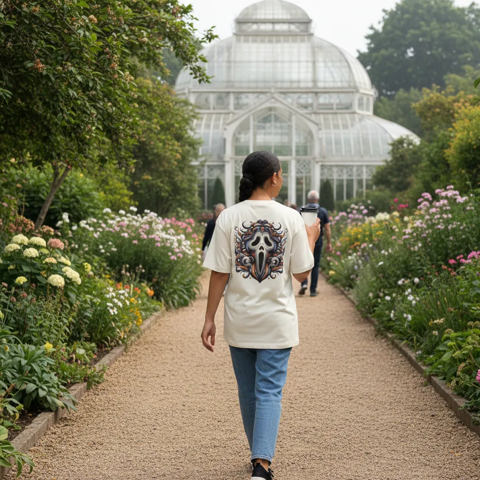 Ghost Inspired Dropshoulder T-shirt 2.0 - Image 6