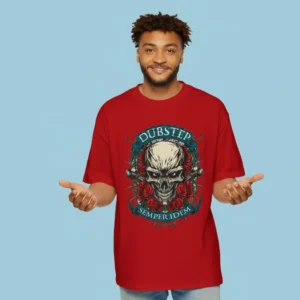 Skull 5.0 - Dropshoulder T-shirt Red