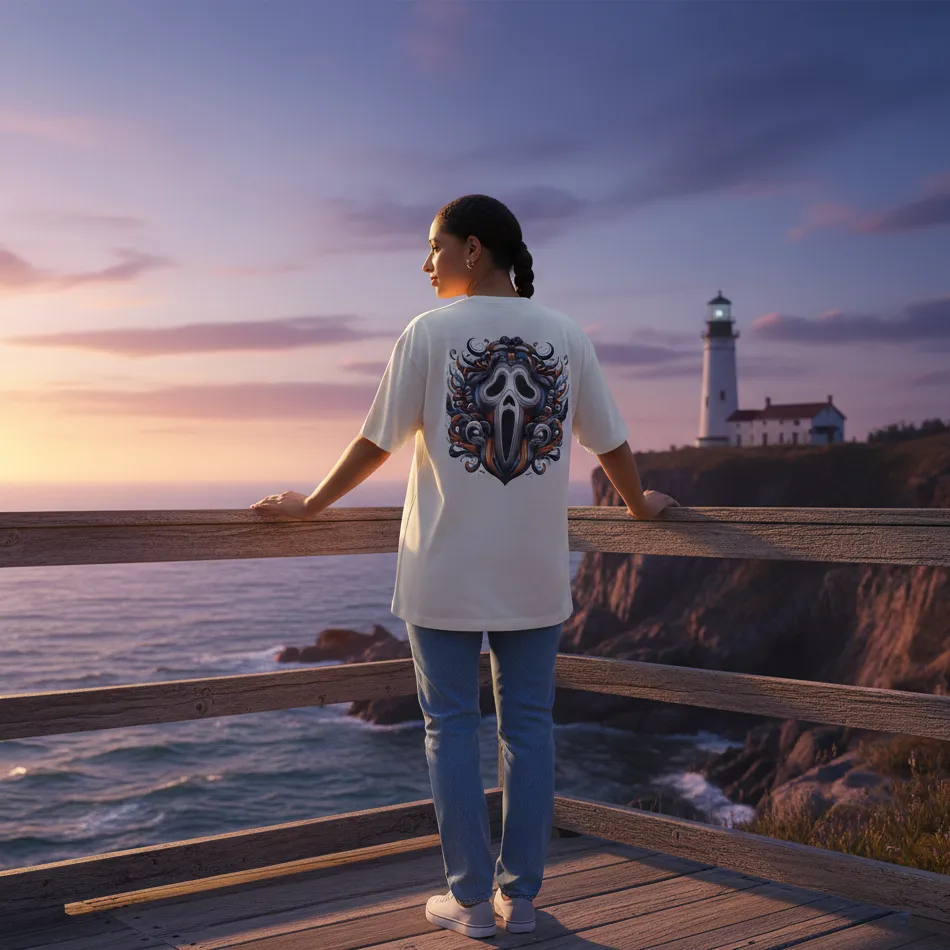 Ghost Inspired Dropshoulder T-shirt 2.0 - Image 5