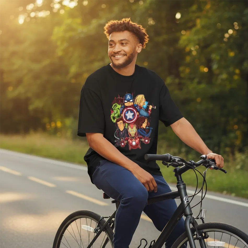 The Avengers Dropshoulder T-shirt - Image 5
