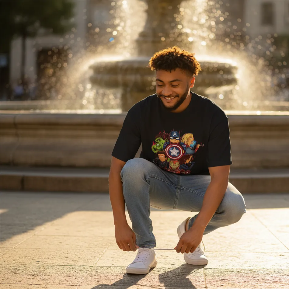The Avengers Dropshoulder T-shirt - Image 10