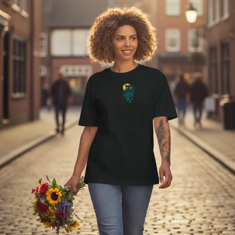 Night Owl Dropshoulder T-shirt - Image 6