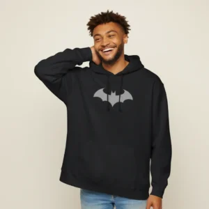 Men black batman dc inspired hoodie