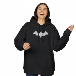Women black batman dc inspired hoodie