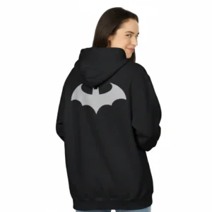 Women black batman inspired hoodie