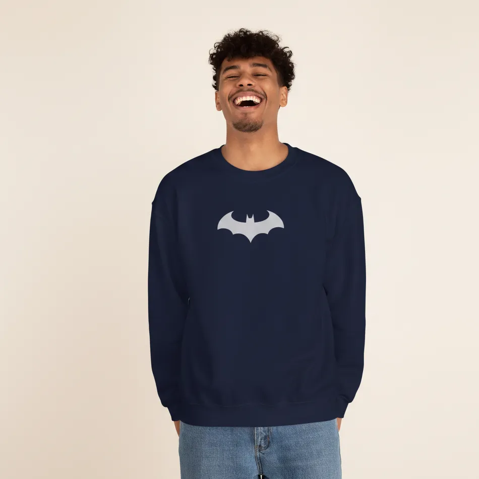 Men navy batman inspired sweatshirt