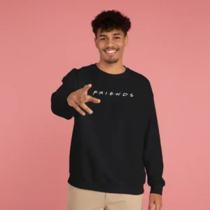 Men black friends inspired sweatshirt