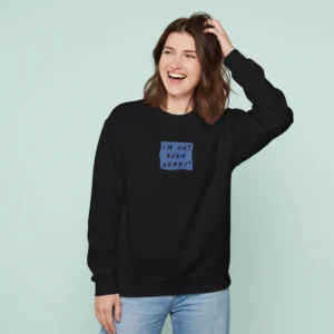 Women navy friends inspired sweatshirt