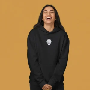 Women black money heist inspired hoodie