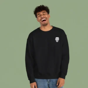 Men black money heist inspired sweatshirt