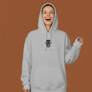 Women grey money heist inspired hoodie