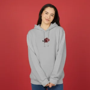 Women grey naruto akatsuki inspired hoodie