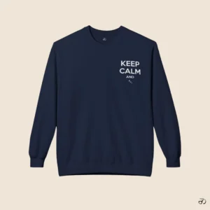 Navy positive vibes only sweatshirt
