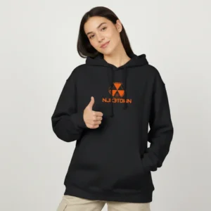 Women black pubg nuke town inspired hoodie